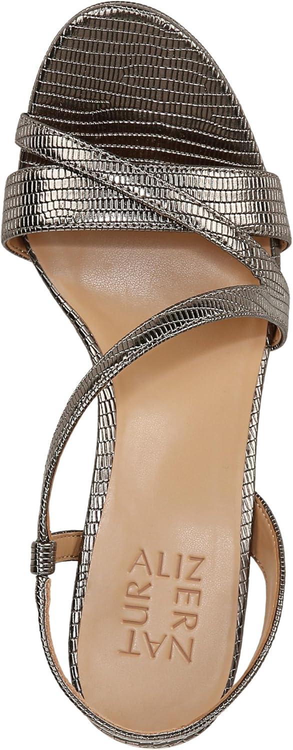 imageNaturalizer Womens Abby Heeled SandalPewter Lizard