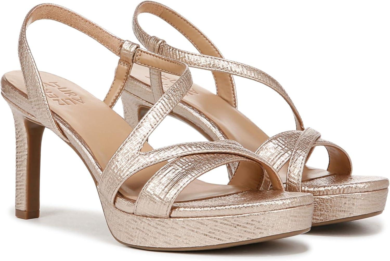 imageNaturalizer Womens Abby Heeled SandalRose Metallic