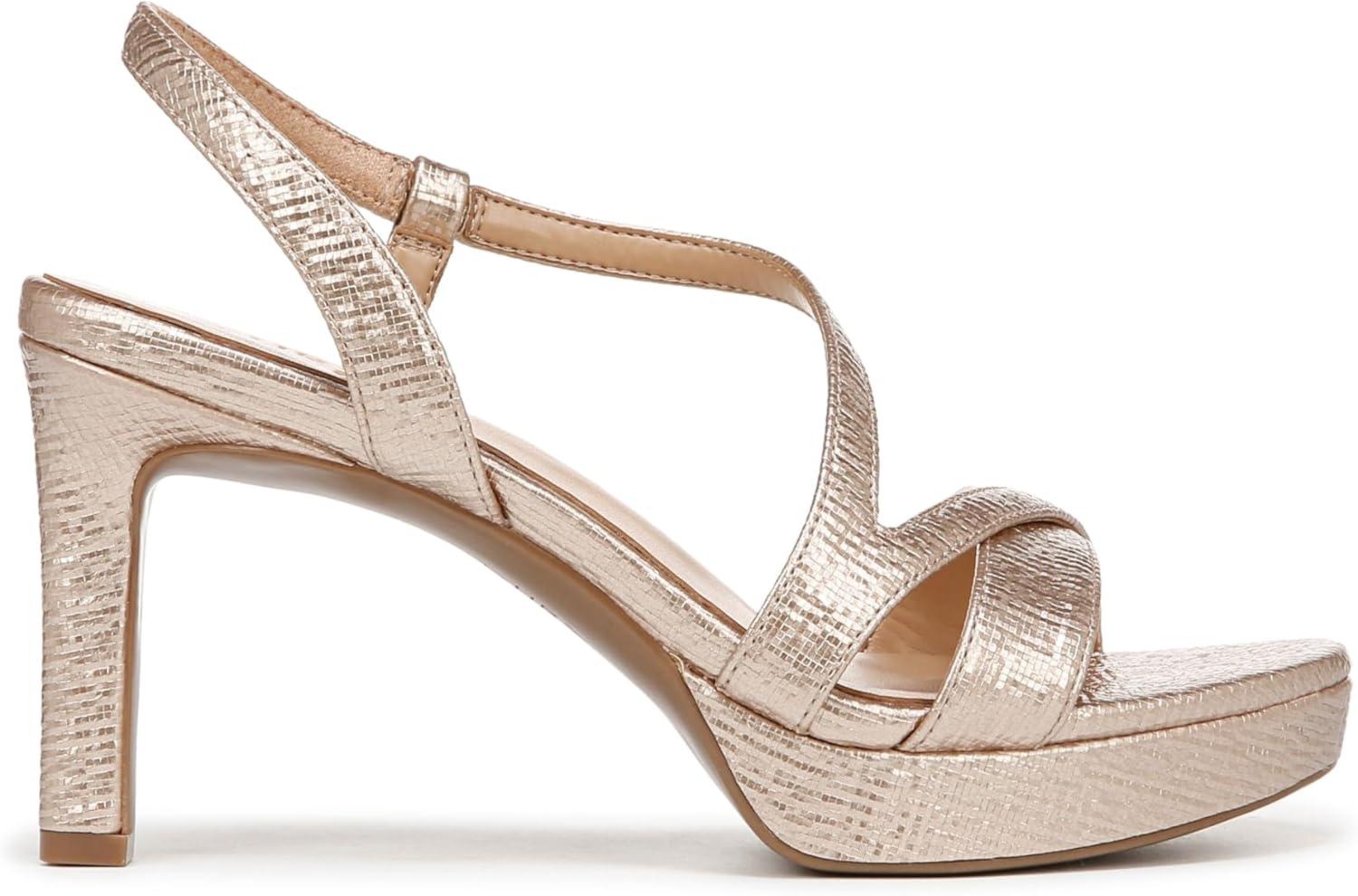 imageNaturalizer Womens Abby Heeled SandalRose Metallic