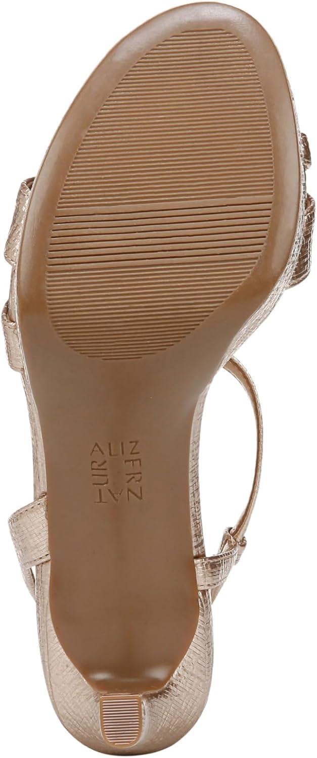 imageNaturalizer Womens Abby Heeled SandalRose Metallic