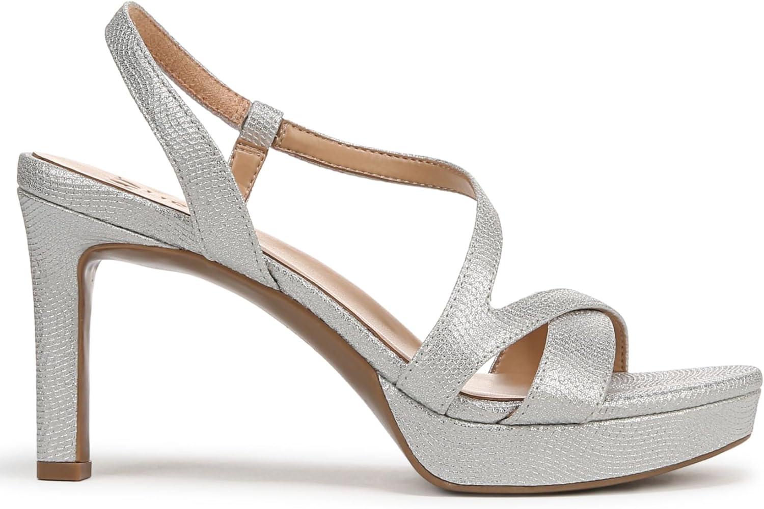 imageNaturalizer Womens Abby Heeled SandalSilver Textured