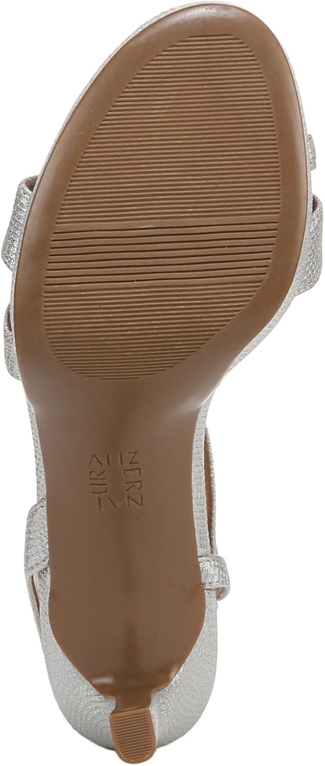 imageNaturalizer Womens Abby Heeled SandalSilver Textured