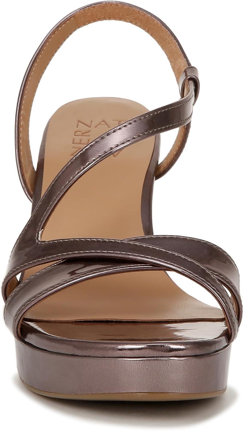 imageNaturalizer Womens Abby Heeled SandalTurtle Dove Grey Metallic