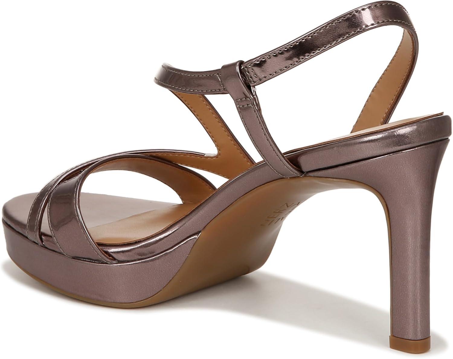 imageNaturalizer Womens Abby Heeled SandalTurtle Dove Grey Metallic