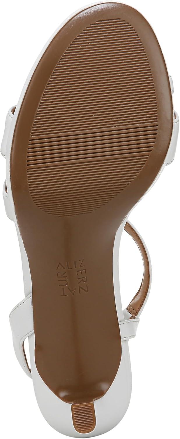 imageNaturalizer Womens Abby Heeled SandalWhite Smooth