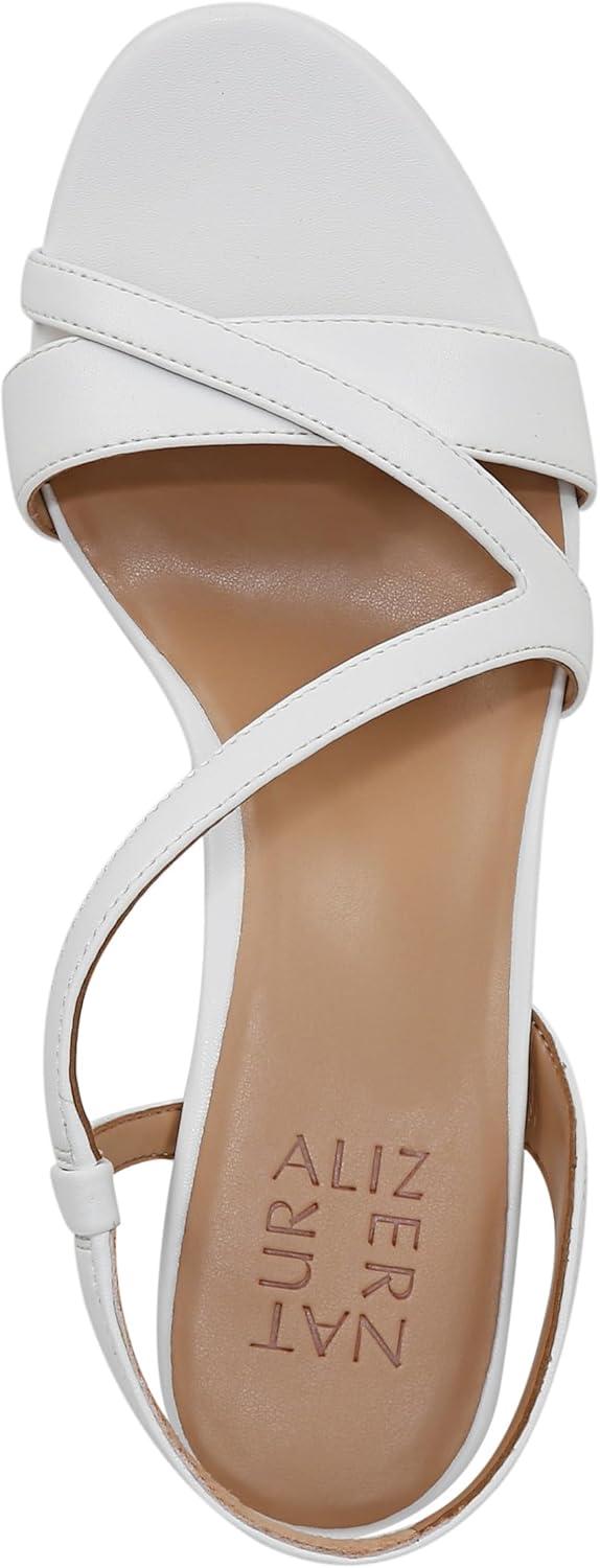 imageNaturalizer Womens Abby Heeled SandalWhite Smooth