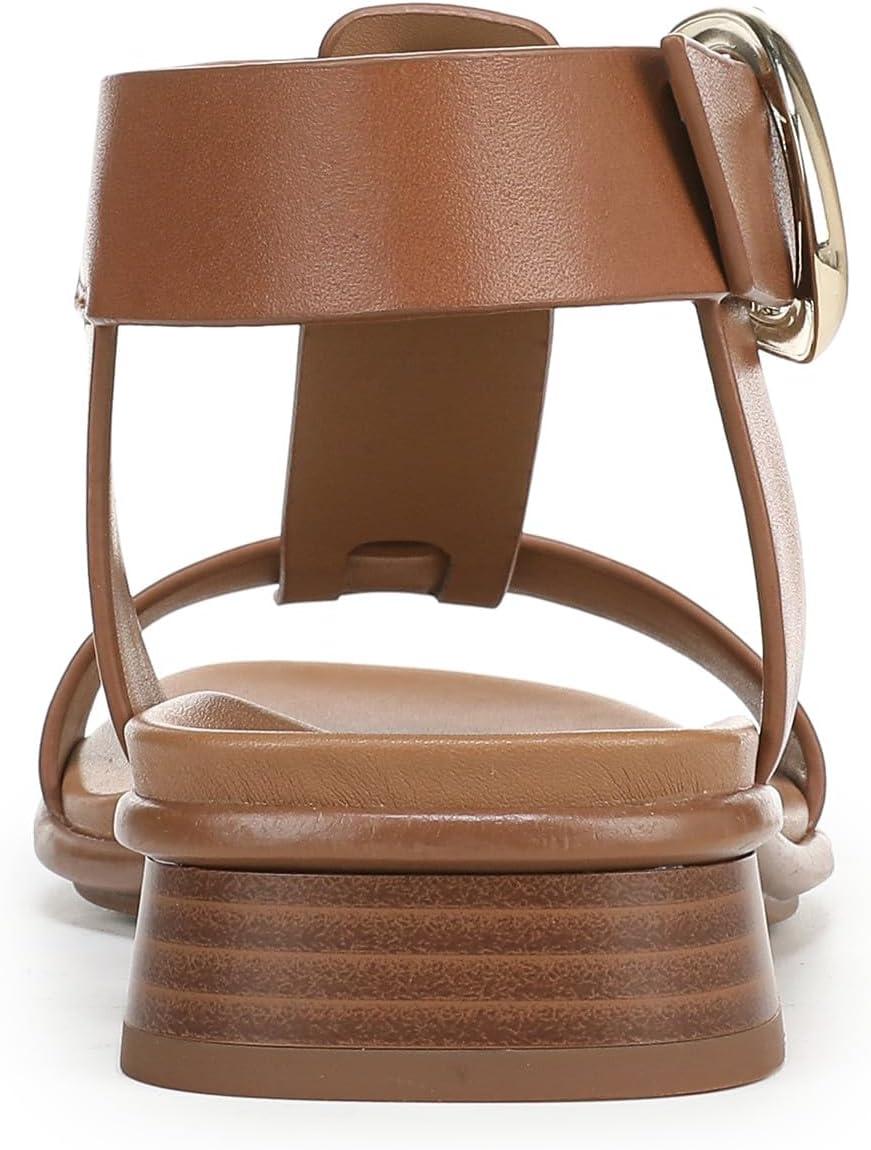 imageNaturalizer Womens Brandy Flat SandalEnglish Tea Brown Leather