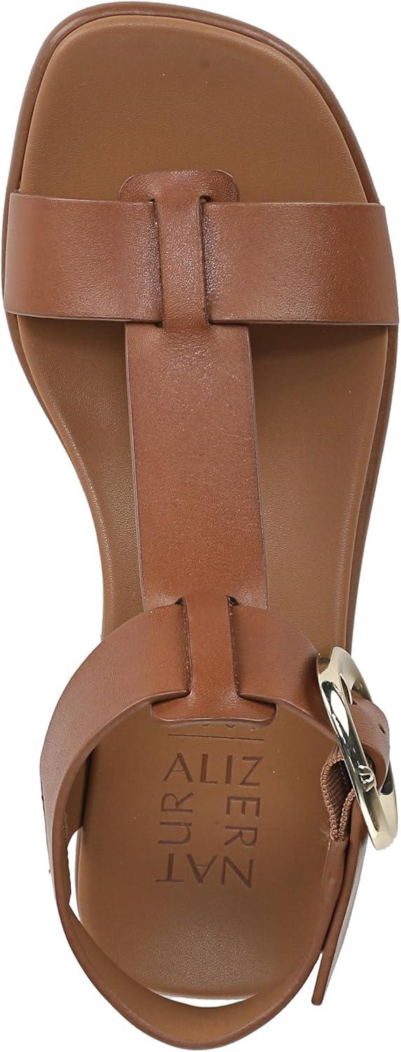 imageNaturalizer Womens Brandy Flat SandalEnglish Tea Brown Leather