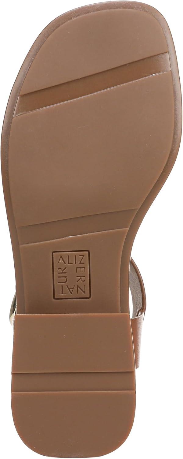 imageNaturalizer Womens Brandy Flat SandalEnglish Tea Brown Leather