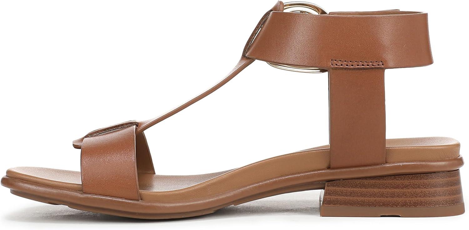 imageNaturalizer Womens Brandy Flat SandalEnglish Tea Brown Leather