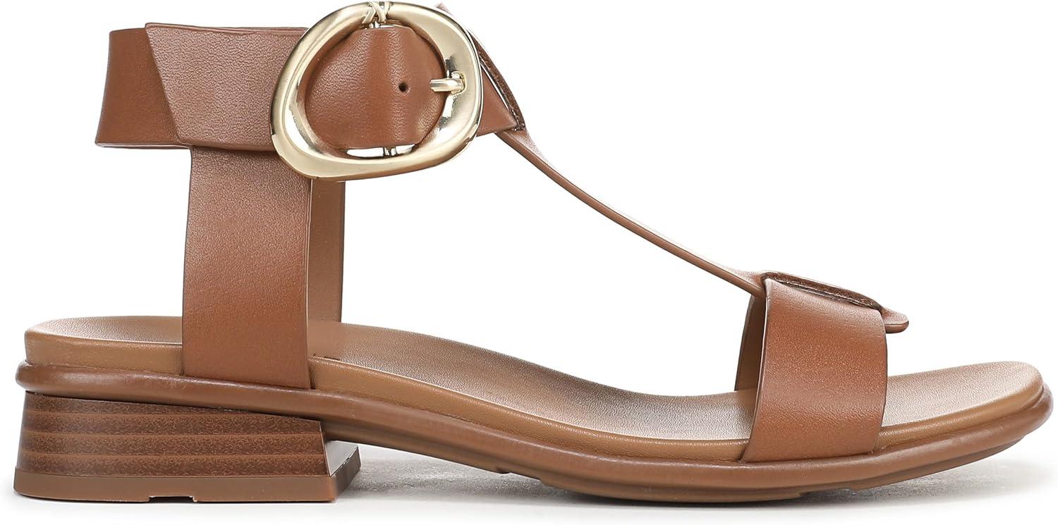 imageNaturalizer Womens Brandy Flat SandalEnglish Tea Brown Leather