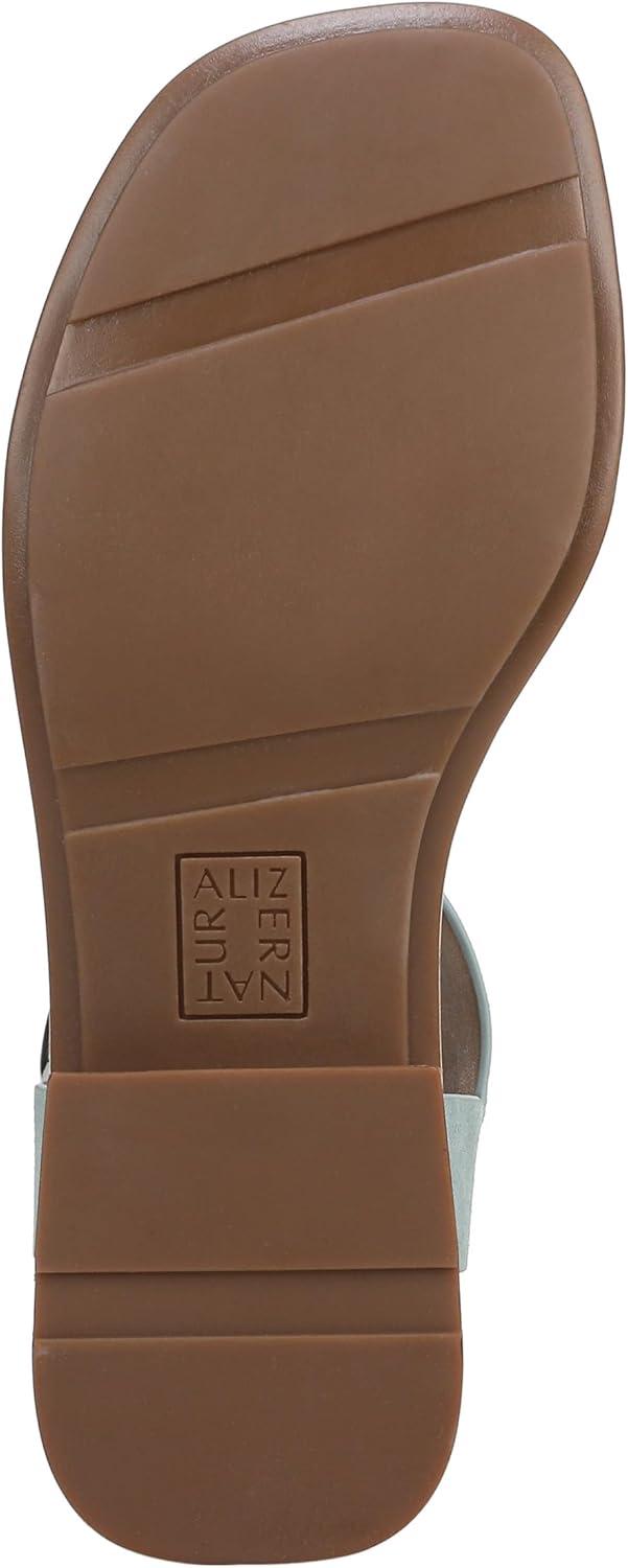 imageNaturalizer Womens Brandy Flat SandalSpring Clover Green Suede