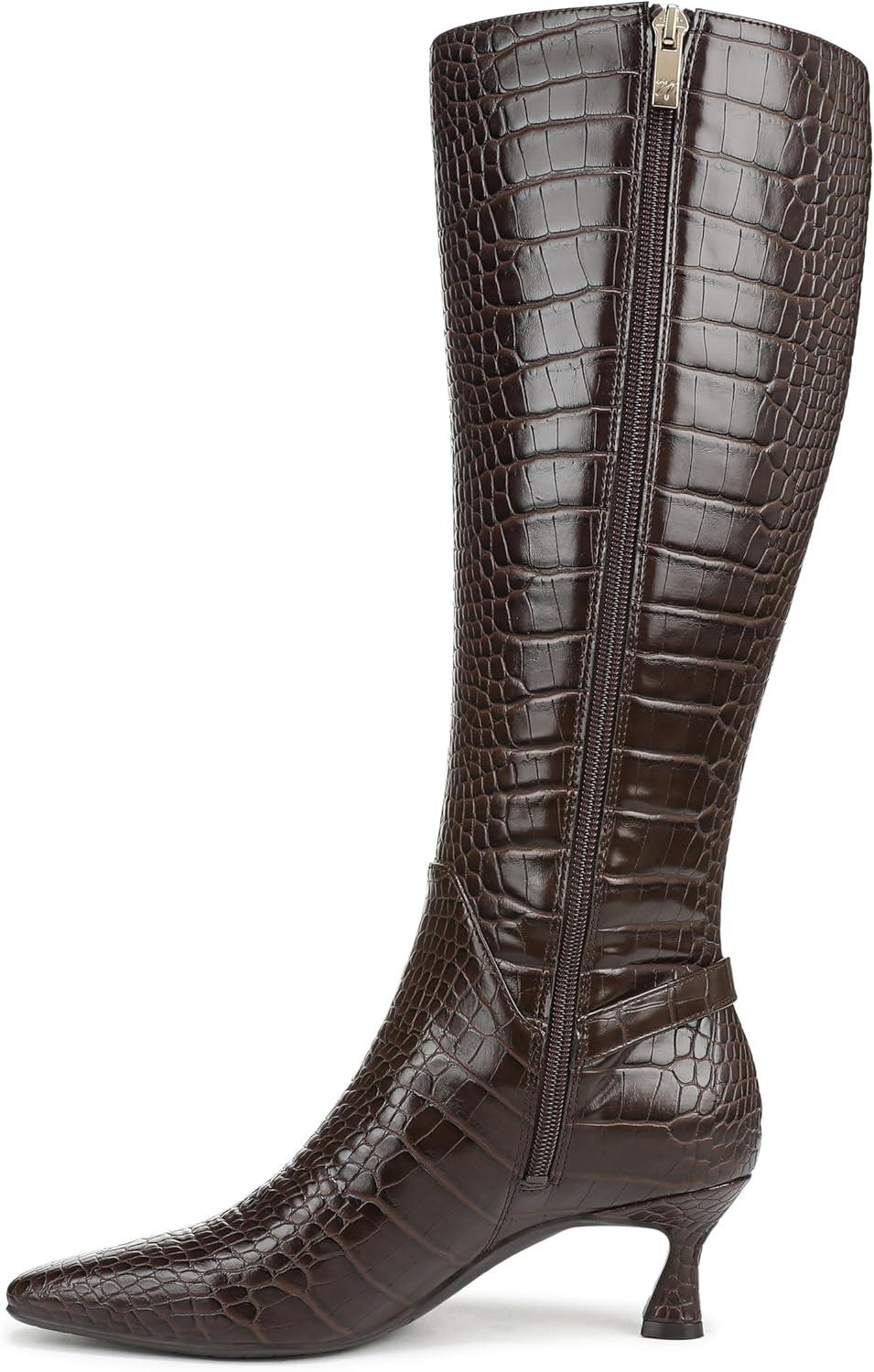 imageNaturalizer Womens Eartha Knee High BootChocolate Bar Croco