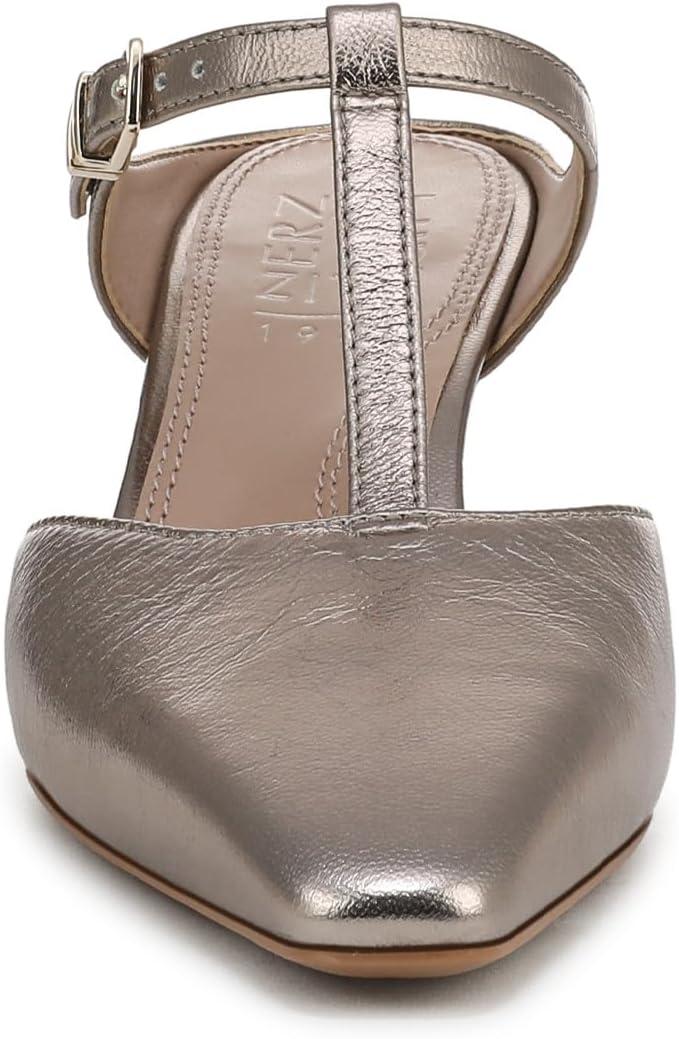 imageNaturalizer Womens Gem PumpPatina Pewter Leather