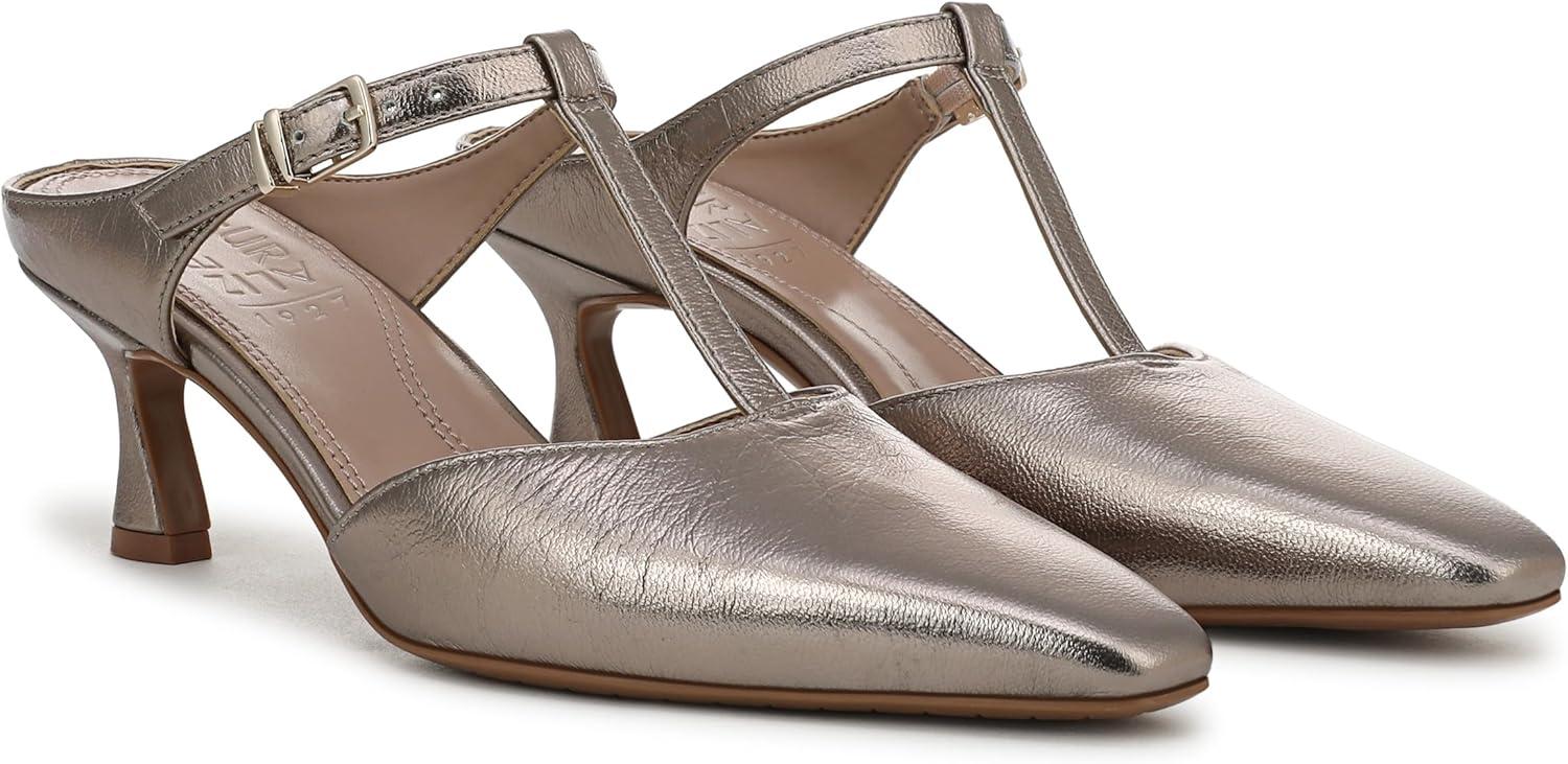 imageNaturalizer Womens Gem PumpPatina Pewter Leather