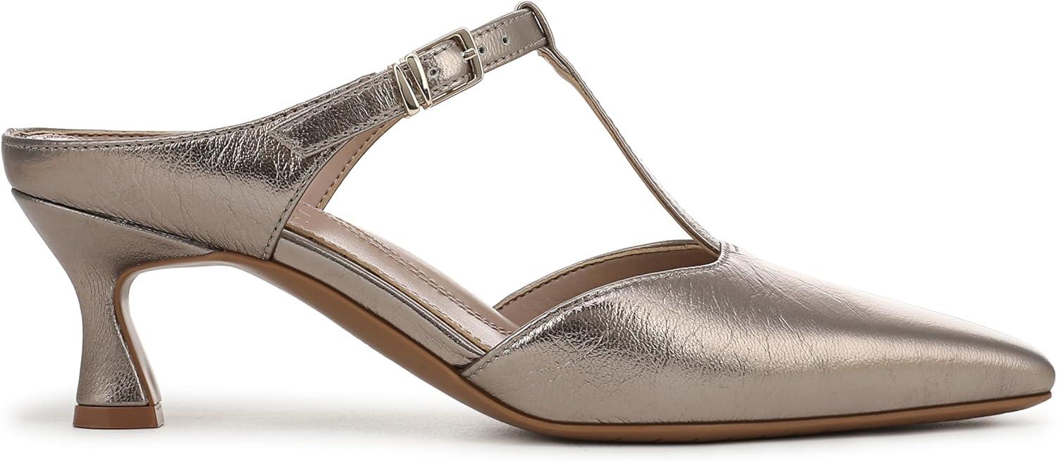 imageNaturalizer Womens Gem PumpPatina Pewter Leather