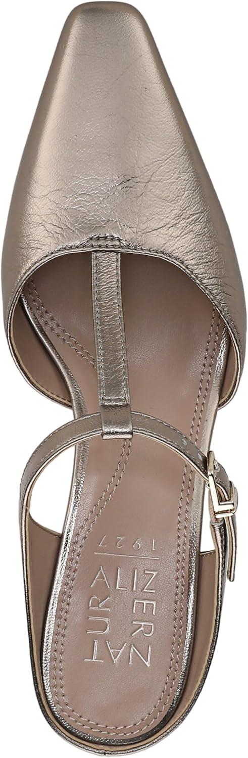 imageNaturalizer Womens Gem PumpPatina Pewter Leather