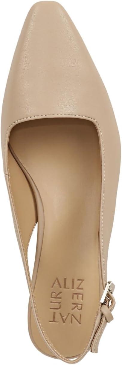 imageNaturalizer Womens Ginger Snip Toe Slingbacks PumpBarely Nude