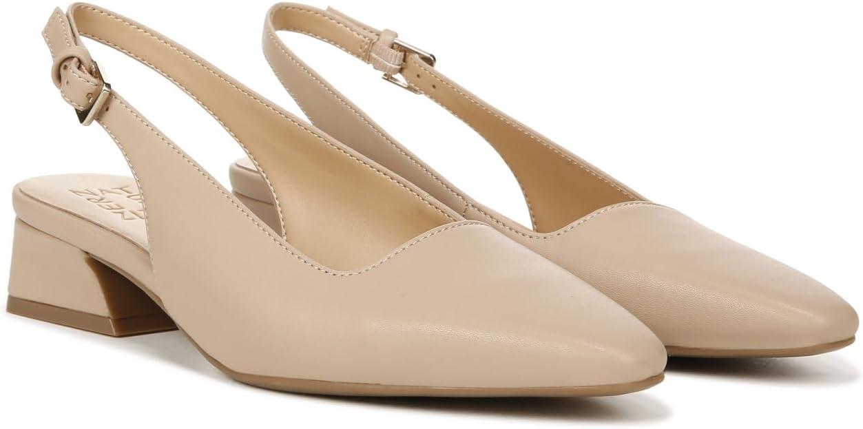 imageNaturalizer Womens Ginger Snip Toe Slingbacks PumpBarely Nude