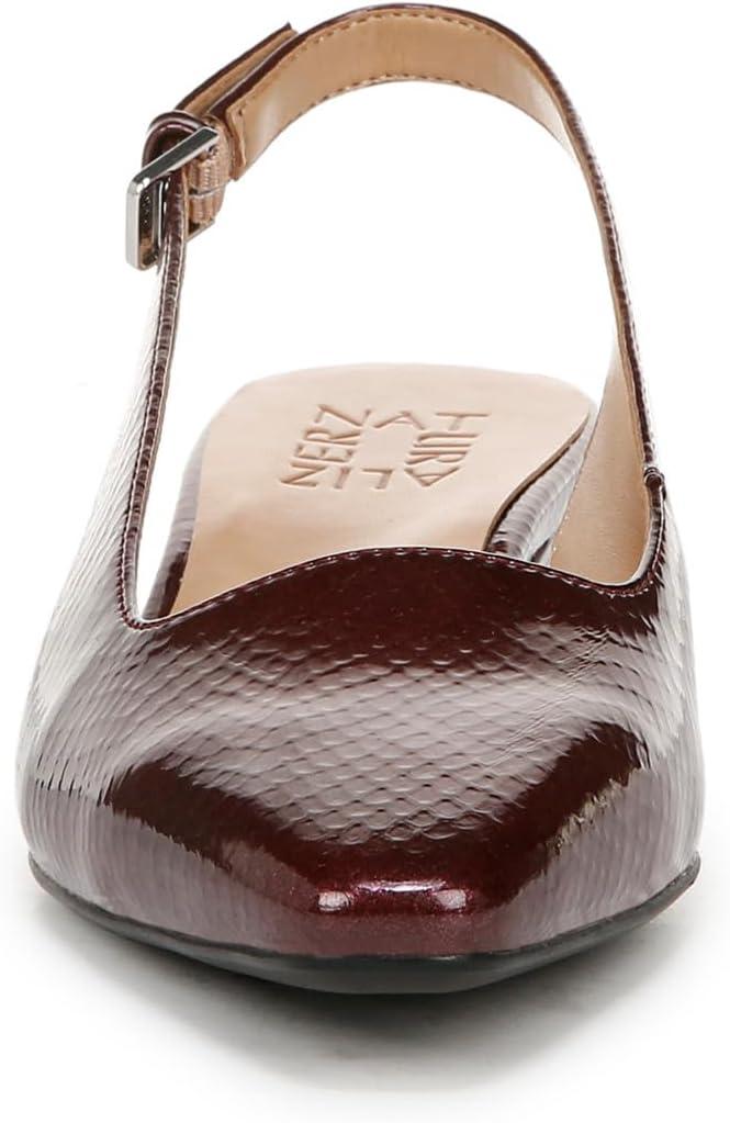 imageNaturalizer Womens Ginger Snip Toe Slingbacks PumpCranberry Red Patent