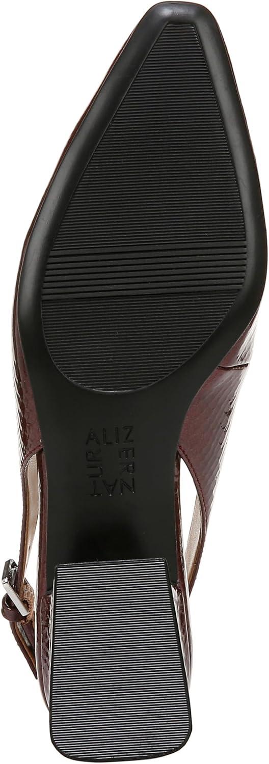 imageNaturalizer Womens Ginger Snip Toe Slingbacks PumpCranberry Red Patent