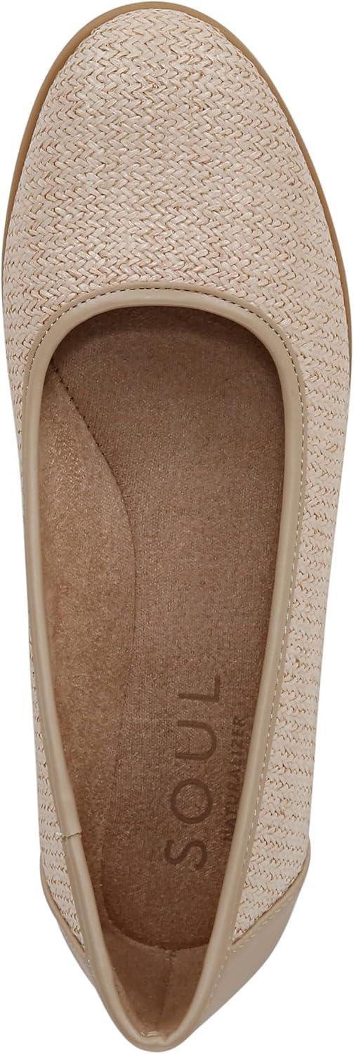 imageNaturalizer Womens Idea Slip on Ballet FlatCoastal Tan Fabric
