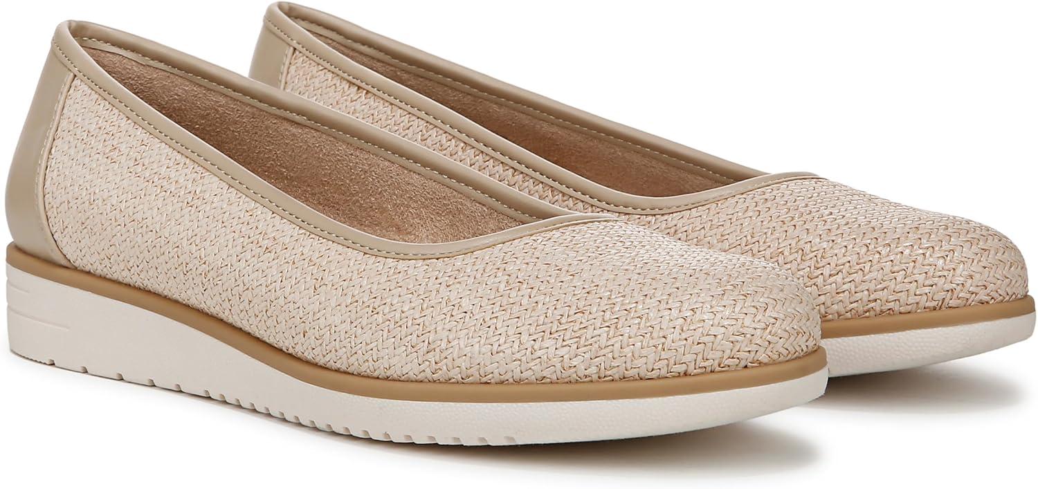 imageNaturalizer Womens Idea Slip on Ballet FlatCoastal Tan Fabric