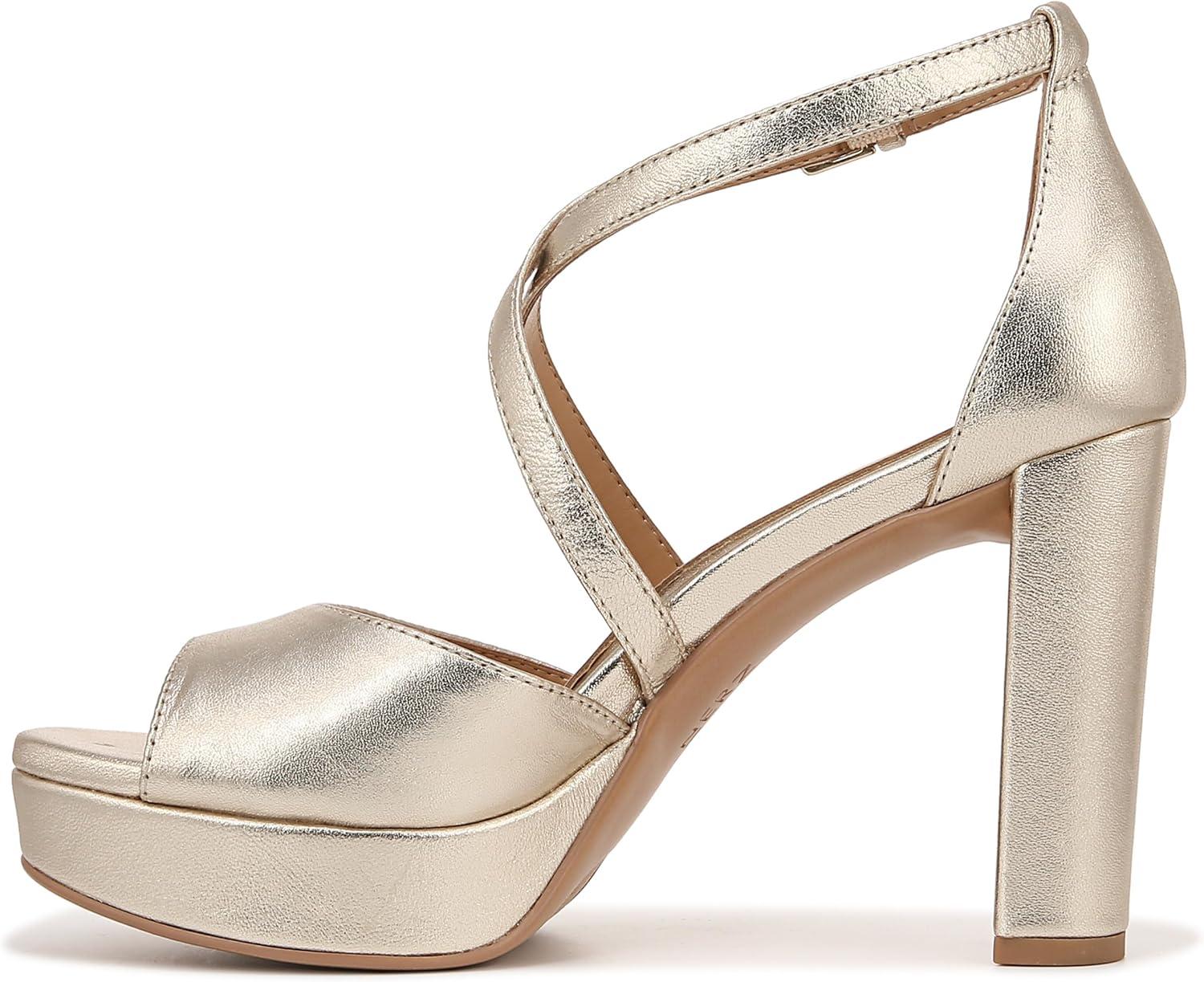 imageNaturalizer Womens Melody Heeled SandalChampagne Leather