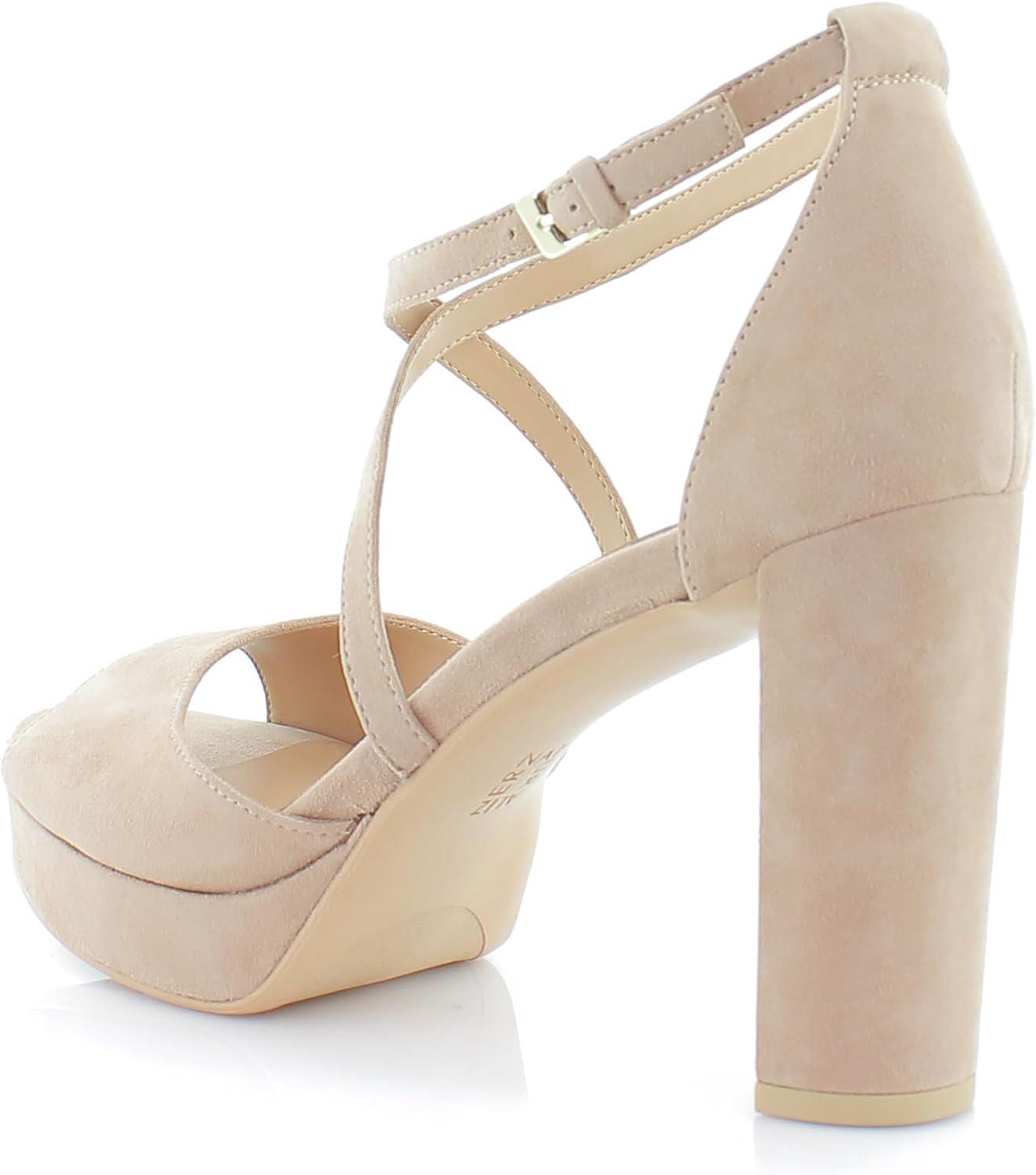 imageNaturalizer Womens Melody Heeled SandalTaupe Beige Suede