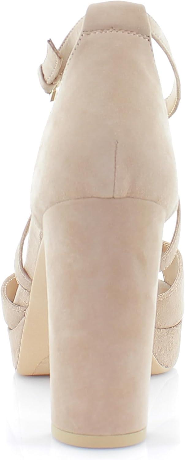 imageNaturalizer Womens Melody Heeled SandalTaupe Beige Suede