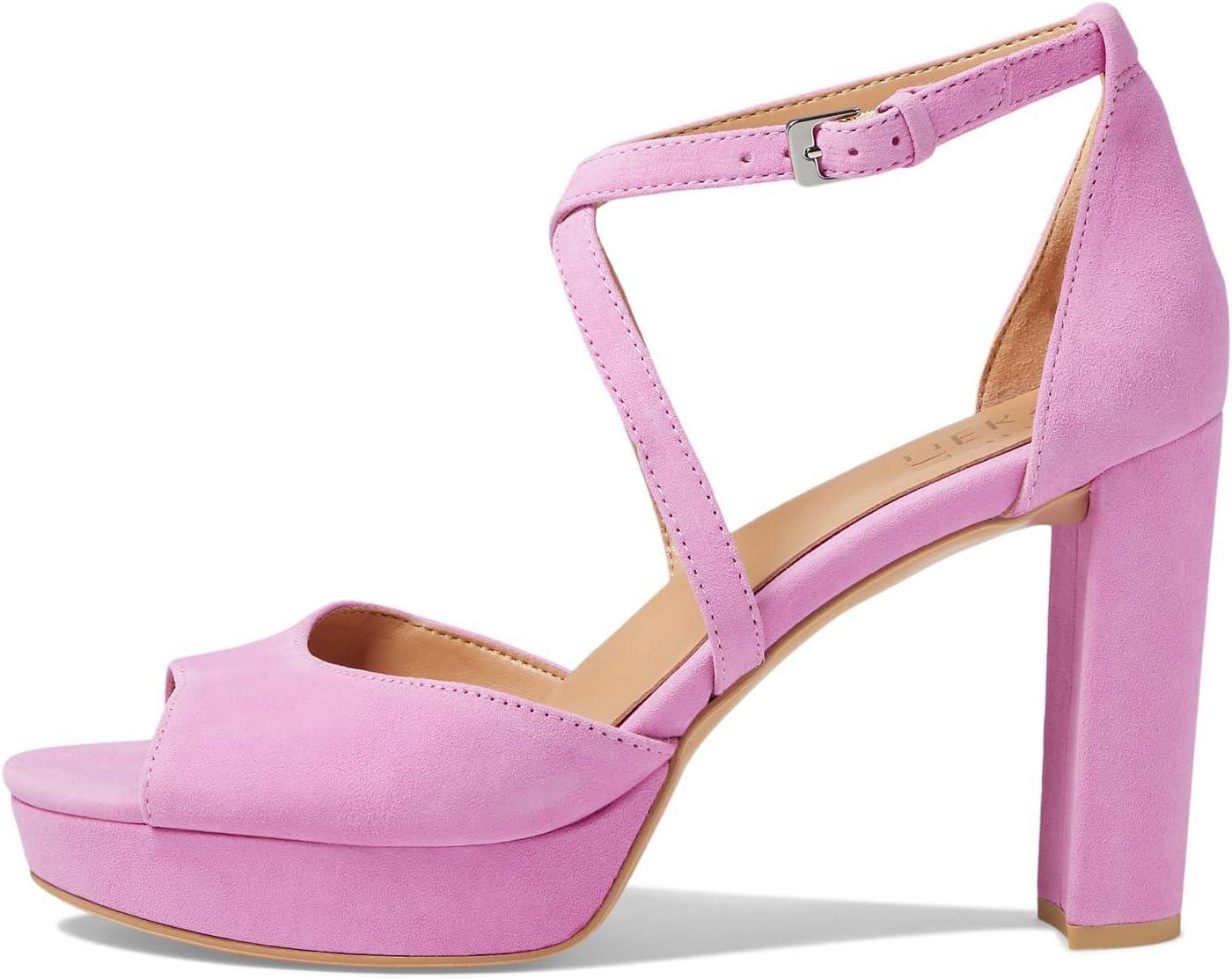 imageNaturalizer Womens Melody Heeled SandalWild Rose Pink Suede