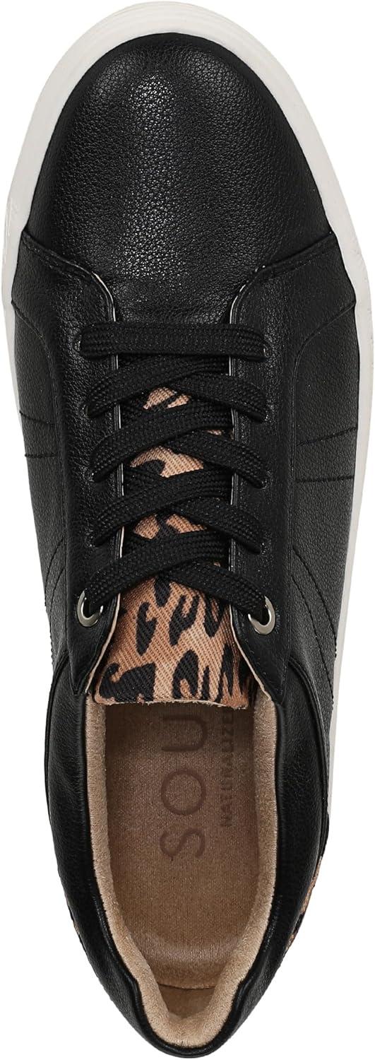 imageNaturalizer Womens Neela Lace Up SneakerBlackDark Brown Leopard