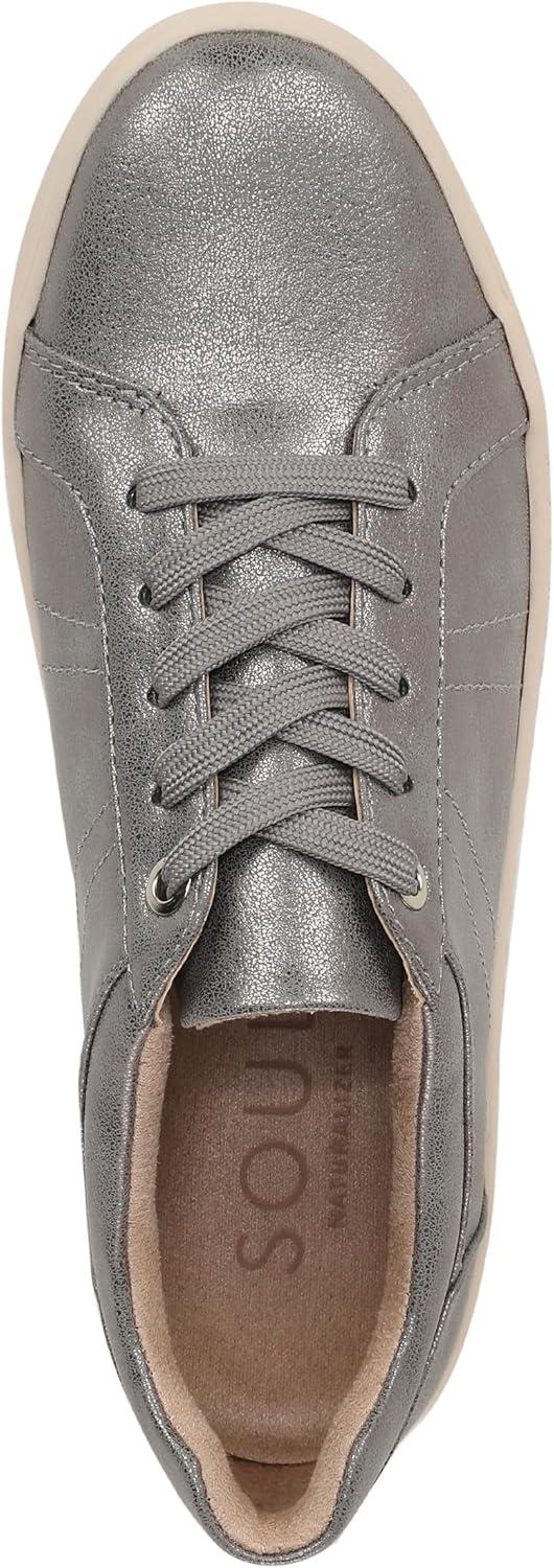 imageNaturalizer Womens Neela Lace Up SneakerSteel Grey Faux Leather