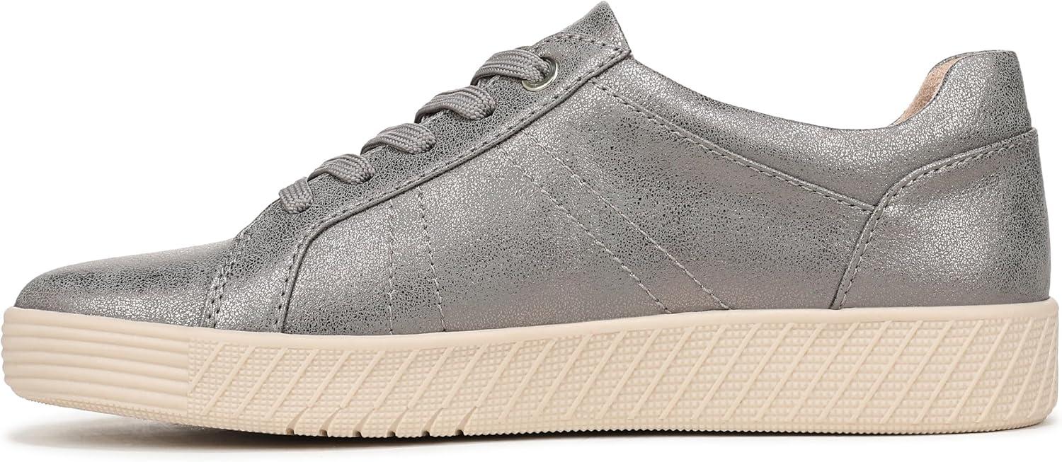 imageNaturalizer Womens Neela Lace Up SneakerSteel Grey Faux Leather