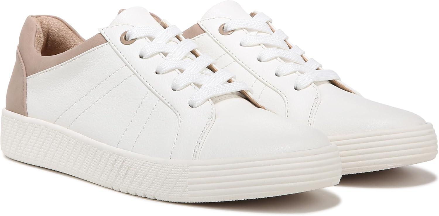 imageNaturalizer Womens Neela Lace Up SneakerWhiteLight Taupe
