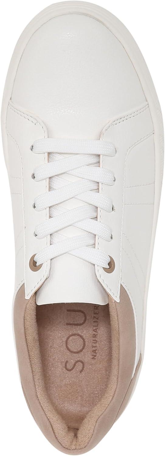 imageNaturalizer Womens Neela Lace Up SneakerWhiteLight Taupe