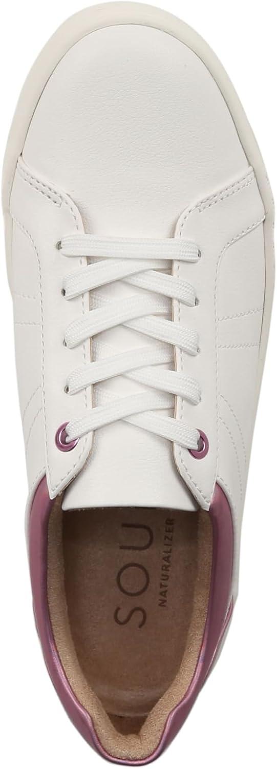 imageNaturalizer Womens Neela Lace Up SneakerWhitePink
