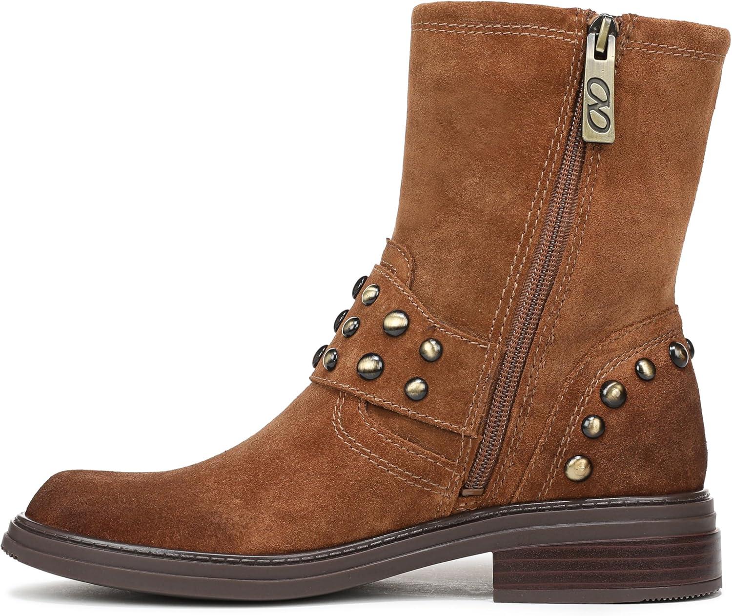 imageNaturalizer Womens Optimus Fashion BootDark Chestnut Brown Stud Suede