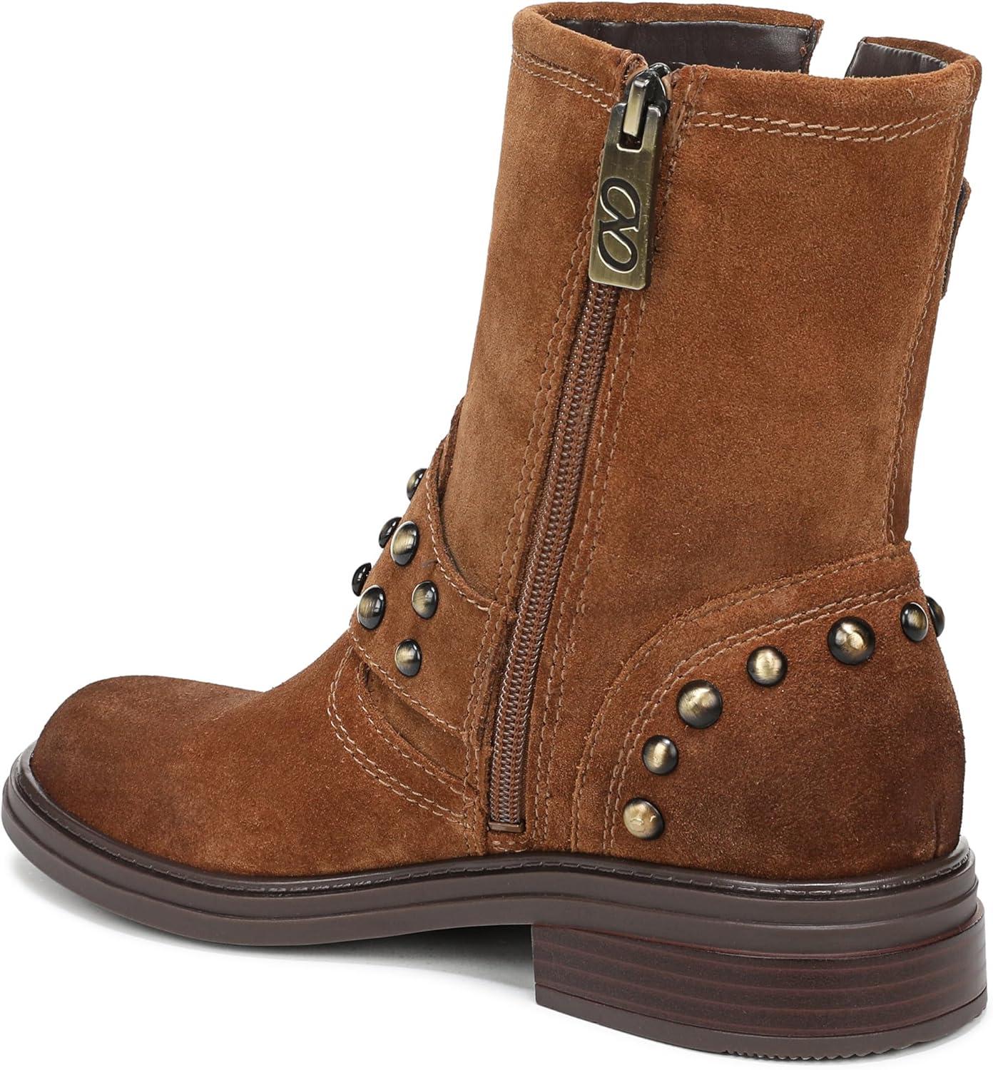 imageNaturalizer Womens Optimus Fashion BootDark Chestnut Brown Stud Suede