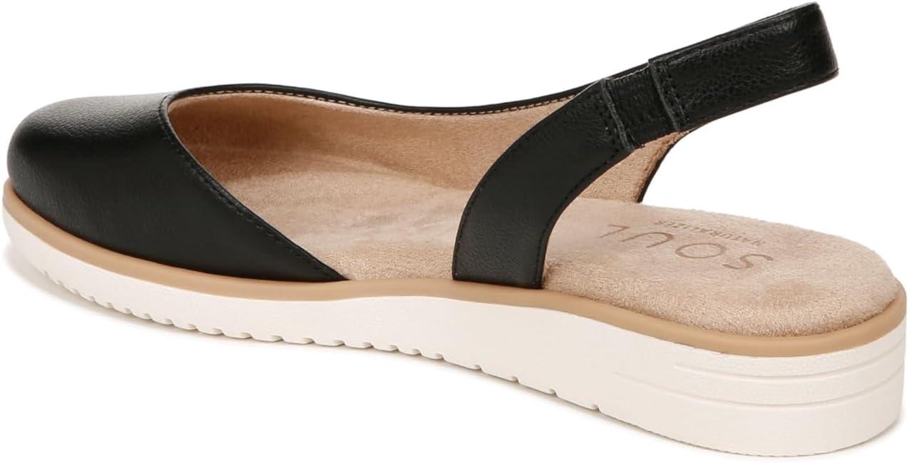 imageNaturalizer Womens SOUL Idea Slingback Ballet FlatBlack