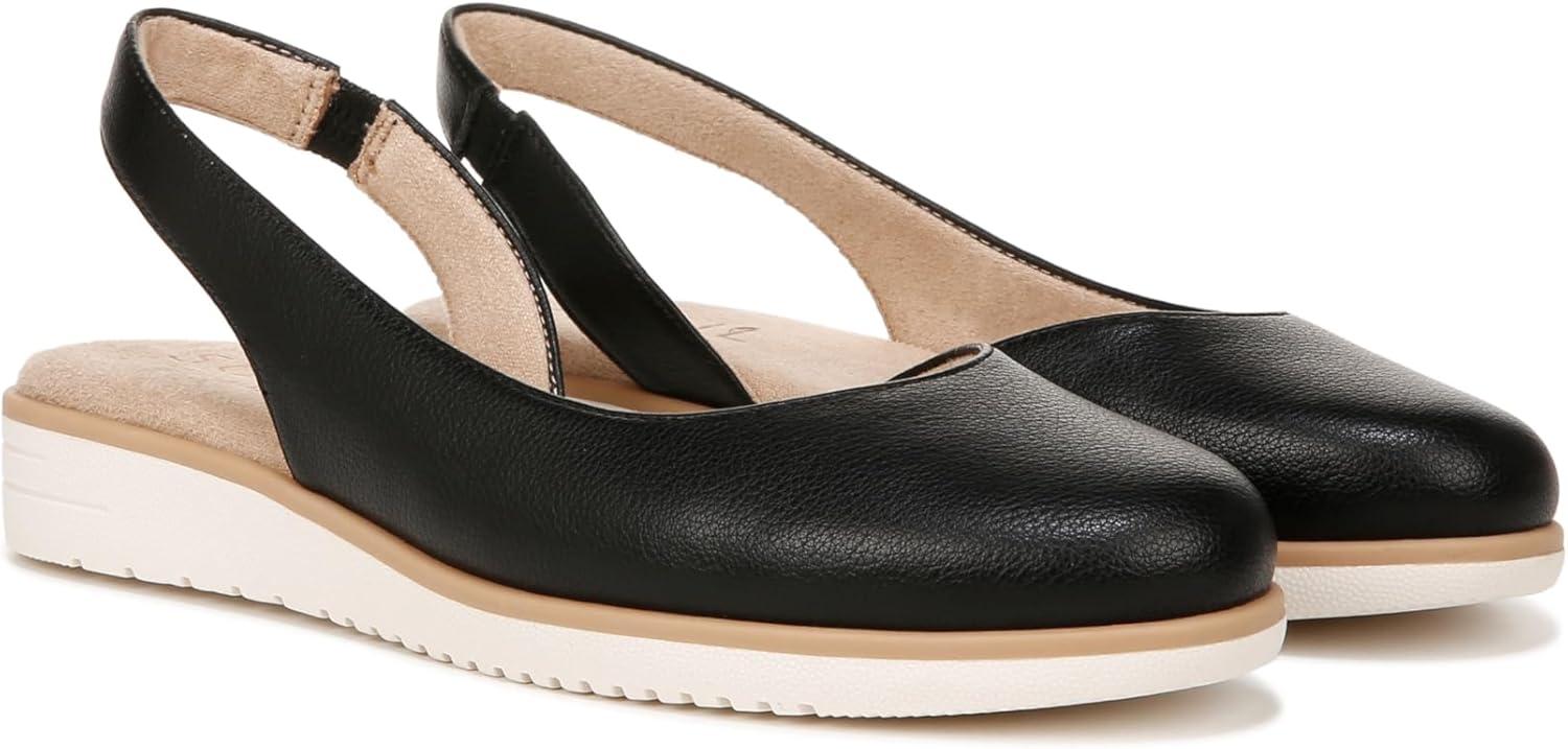 imageNaturalizer Womens SOUL Idea Slingback Ballet FlatBlack