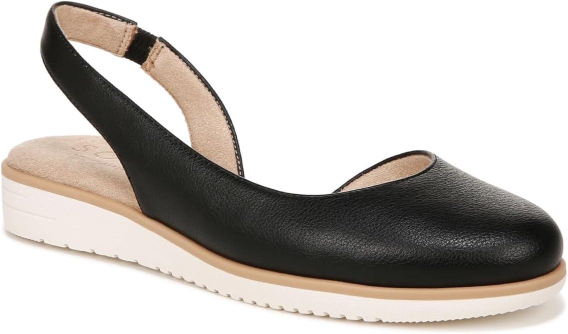 imageNaturalizer Womens SOUL Idea Slingback Ballet FlatBlack