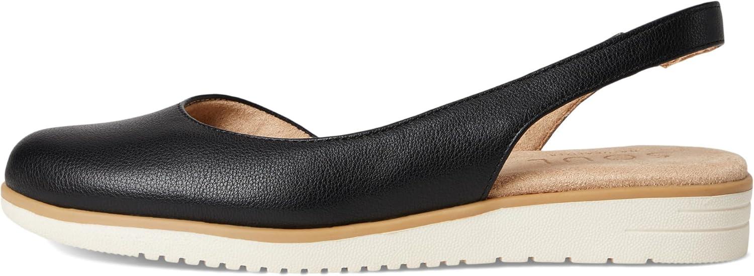 imageNaturalizer Womens SOUL Idea Slingback Ballet FlatBlack Faux Leather