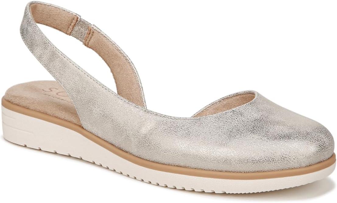 imageNaturalizer Womens SOUL Idea Slingback Ballet FlatLight Gold