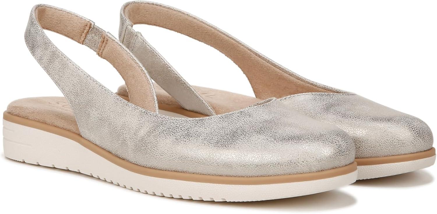 imageNaturalizer Womens SOUL Idea Slingback Ballet FlatLight Gold
