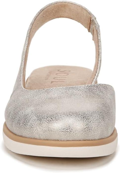 imageNaturalizer Womens SOUL Idea Slingback Ballet FlatLight Gold Faux Leather