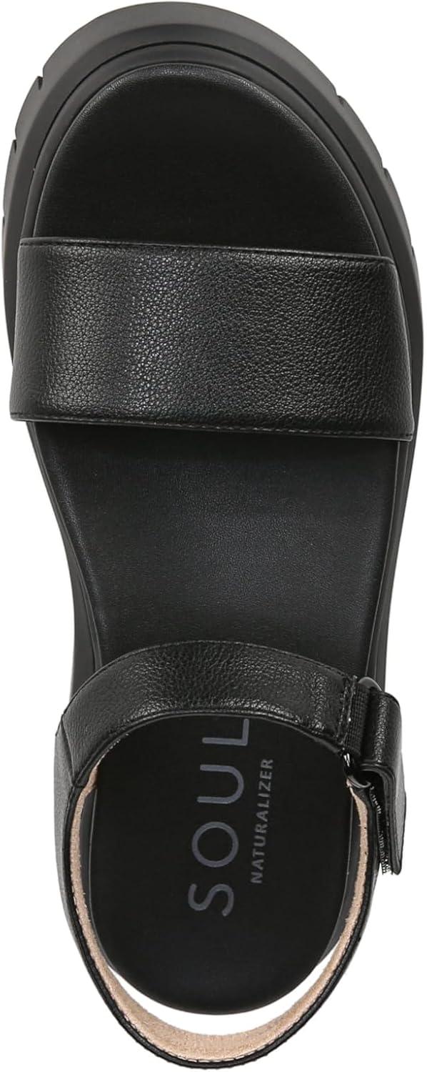 imageNaturalizer Womens SOUL Poppi SandalBlack Faux Leather
