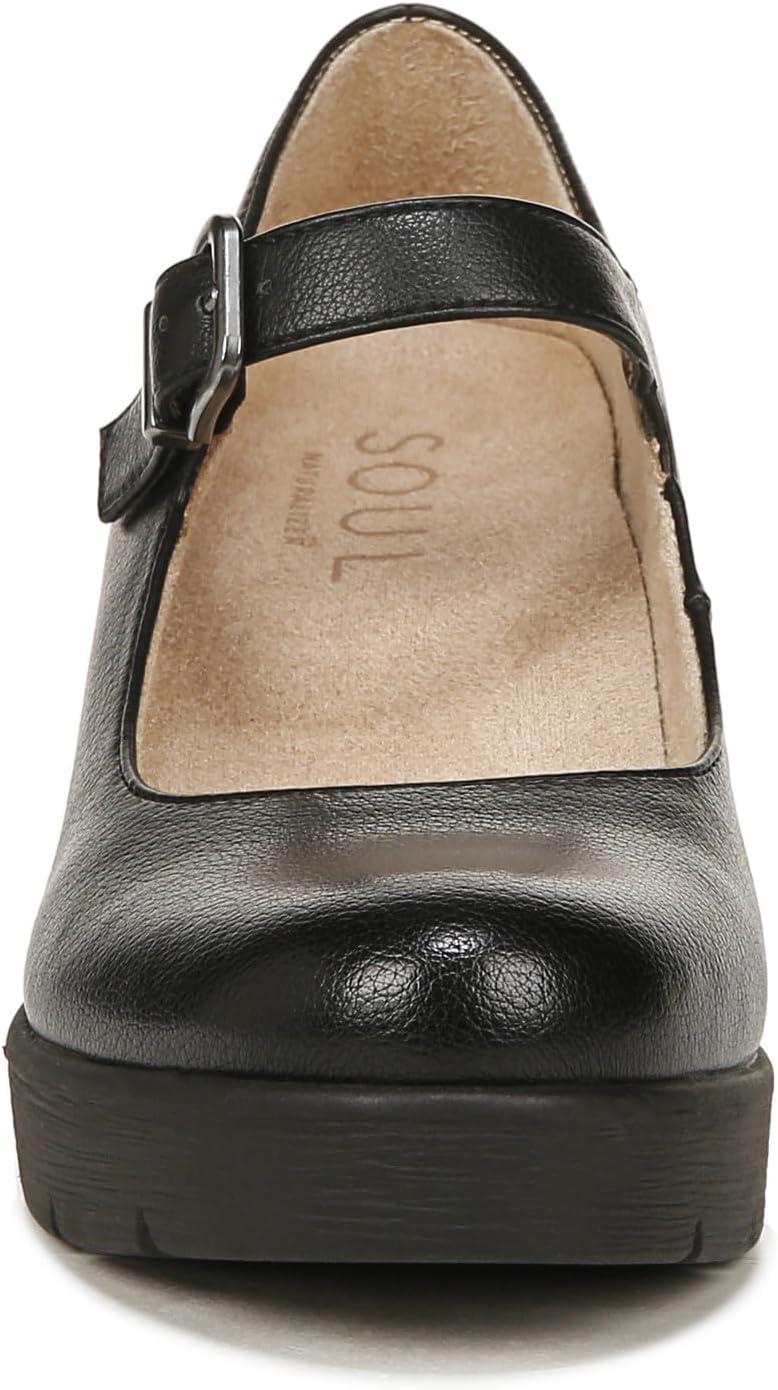 imageNaturalizer Womens Soul Adore Mary Jane WedgeBlack