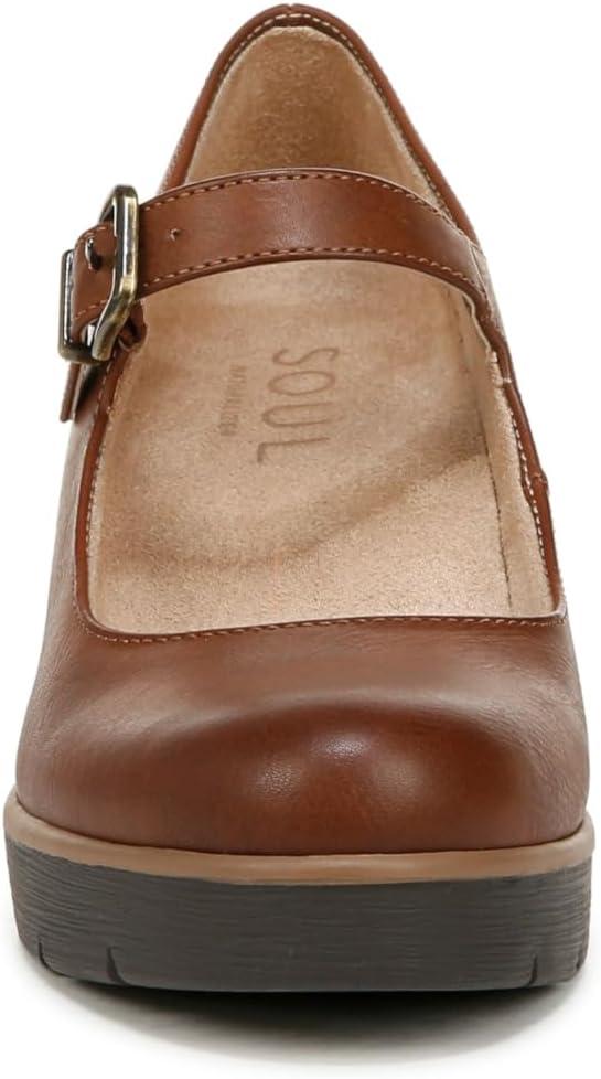 imageNaturalizer Womens Soul Adore Mary Jane WedgeToffee Brown