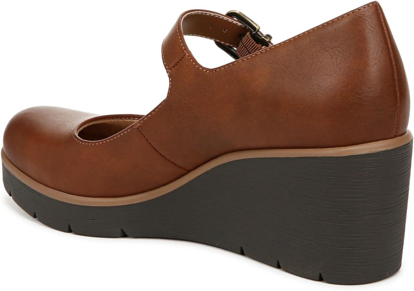 imageNaturalizer Womens Soul Adore Mary Jane WedgeToffee Brown
